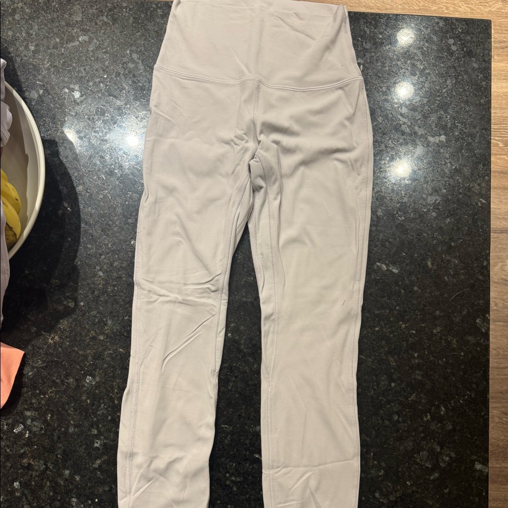 Light Gray Lululemon Leggings